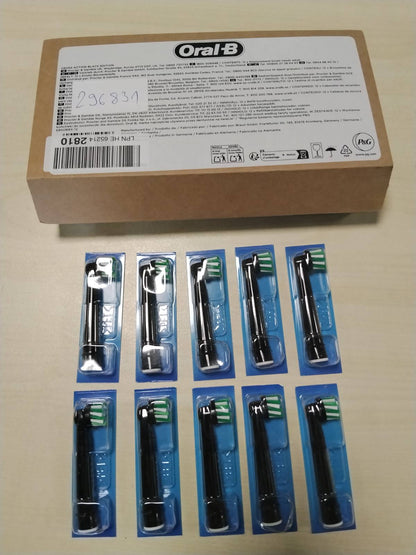 296831 - ORAL-B Koka Furçash Zëvendësuese PRO CrossAction, të Zeza, Pako me 10 Furça