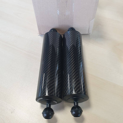 276258 - LETONEPOWER Krah lundrues nënujor 10" me fibër karboni, krah ujor me kushineta sferike të dyfishta 1", sistem ndriçimi për zhytje, tabaka, dritë videoje/stroboskopi (pako me 2 pjesë)
