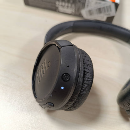 268119 - JBL TUNE 510 BT – Kufje Bluetooth On-Ear – Të zeza – Kufje të paloshme – Jetëgjatësi e baterisë deri në 40 orë