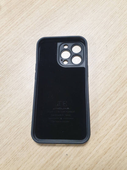 296424 - SOUTEM Mbrojtëse lëkure për iPhone 13 Pro, prej lëkure PU, me dorezë të butë, kafe