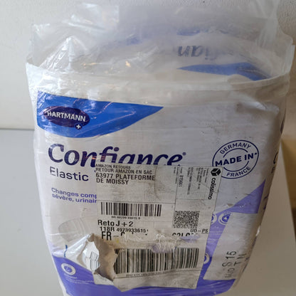 301013 - CONFIANCE Elastic - Të brendshme gjithçka-në-një për burra dhe gra - Niveli i thithjes = 9 pika (Rrjedhje të rënda urinare) - pH neutral ndaj lëkurës - Material i butë - Madhësia M - 14 copë