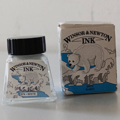 277245 - WINSOR & NEWTON Bojë Vizatimi 14ml Shishe 702 e Bardhë Seria 1