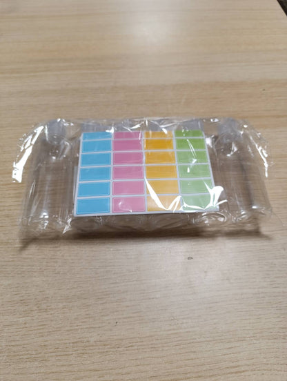 318657 - ROMON Set shishesh udhëtimi plastike transparente me 6 copë 100ml, 2 kanale, 24 etiketa udhëtimi, aksesorë për bagazhe dore, lëngje dhe kozmetikë