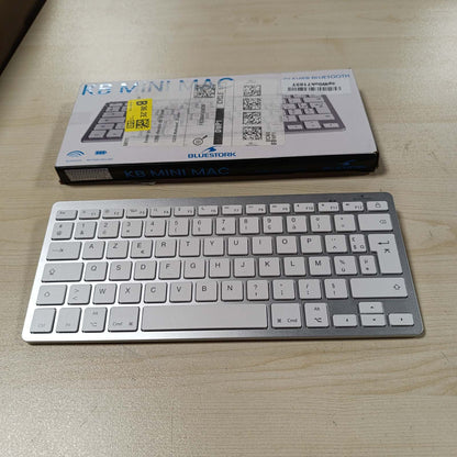 276800 - BLUESTORK Tastierë Bluetooth pa tel për Mac, MacBook Pro, Air, Mini, iMac, iPad Air 4/3, iPad Pro 12.9/11, Mini, iPhone - Mini French AZERTY, Kompakte, Ultra e Hollë, e Lehtë, e Heshtur