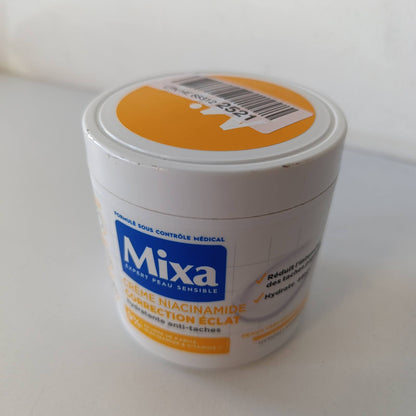 301305 - MIXA Krem ndriçues me niacinamide, 400ml, hidratues kundër njollave të errëta, hipoalergjik