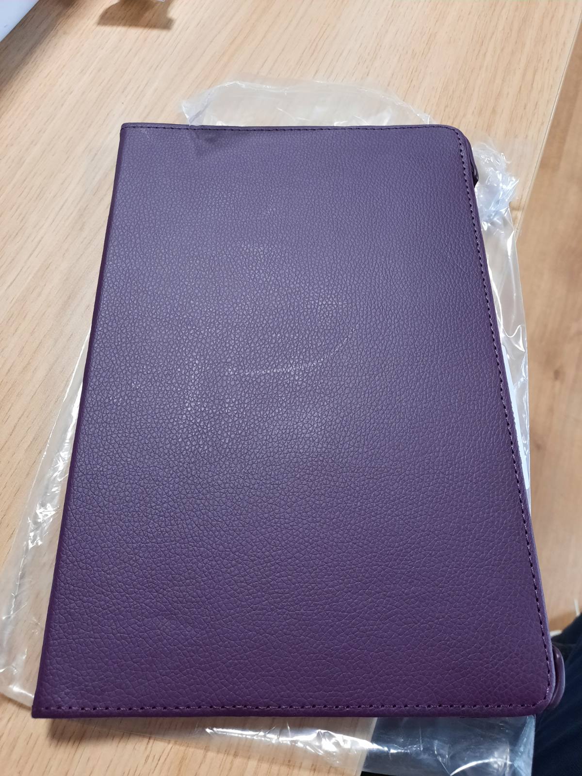 277252 - Mbrojtëse e pajtueshme me Honor Pad X8a 11 inç 2024, Mbulesë mbështetëse që rrotullohet 360°, Mbrojtëse prej lëkure PU