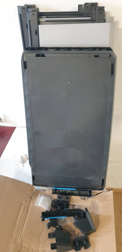 312559 - KETER Dollap plastik linear, i gjatë, gri i çelët/i zi/blu, 68 x 39 x 173 cm