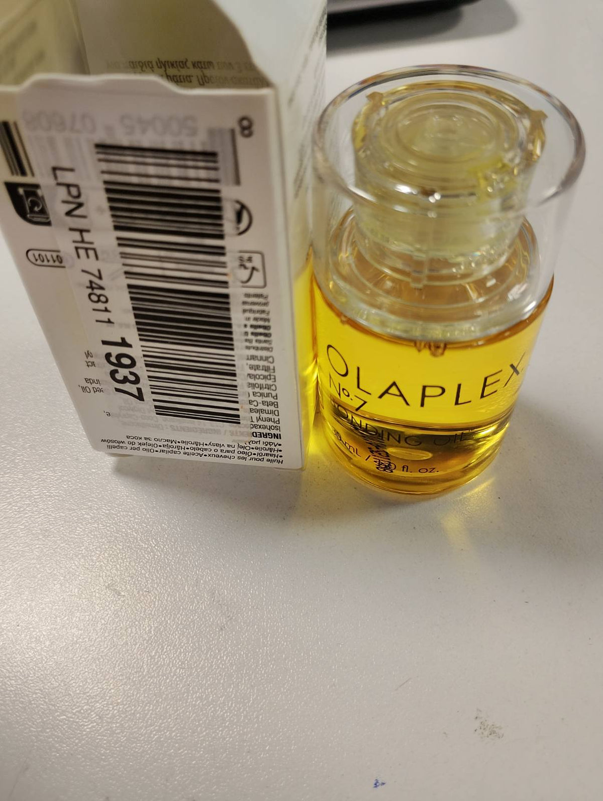 303120 - OLAPLEX Nr. 7 Vaj për Riparimin e Lidhjeve të Flokëve, Aloe, 30 ml