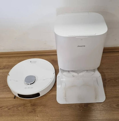 221038 - DREAME L10 Prime Robot Fshesë dhe Mop me Stacion Automatik Larjeje Jastëkësh, Ngritje Mopi 7mm, Navigim LDS, Fuqi Thithjeje 4000Pa, Hartëzim 3D, WiFi/APP