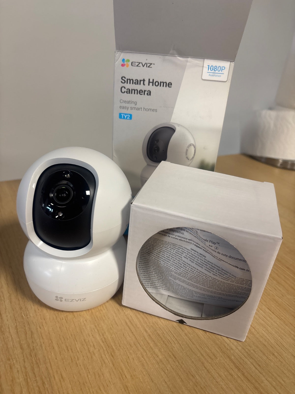 313863 - EZVIZ TY2 WiFi IP Kamera Mbikëqyrjeje e Brendshme me Kthesë/Anim 1080P