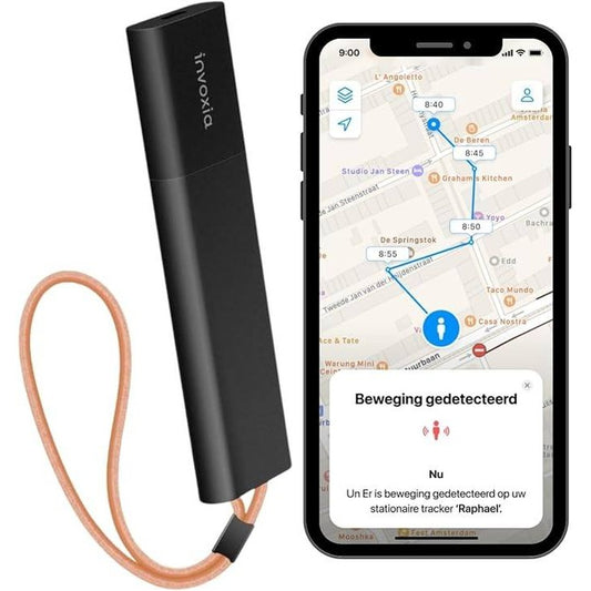183044 -  INVOXIA GPS Tracker CLASSIC, me abonim të përfshirë, për makina, motoÃ§ikleta, biÃ§ikleta, fëmijë, alarme lëvizjeje dhe pjerrësie.