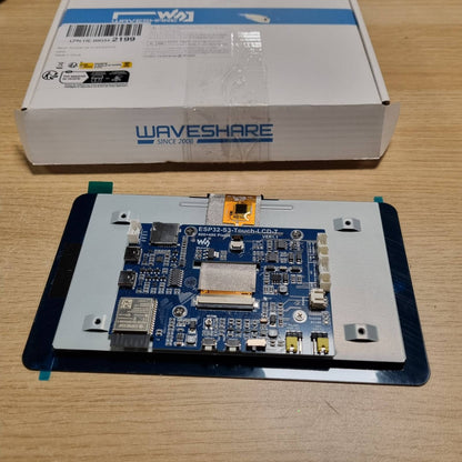 308769 - WAVESHARE ESP32-S3 7 inç LCD Pllakë Zhvillimore me Prekje Kapacitive, 800×480, Prekje me 5 Pika, 240MHz, Mbështet WiFi, Antenë e Integruar