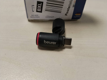 336161 - BEURER Shërues i pickimeve të insekteve BiteX Go Deep, i zi, USB-C, për Android dhe iPhone, me dritë