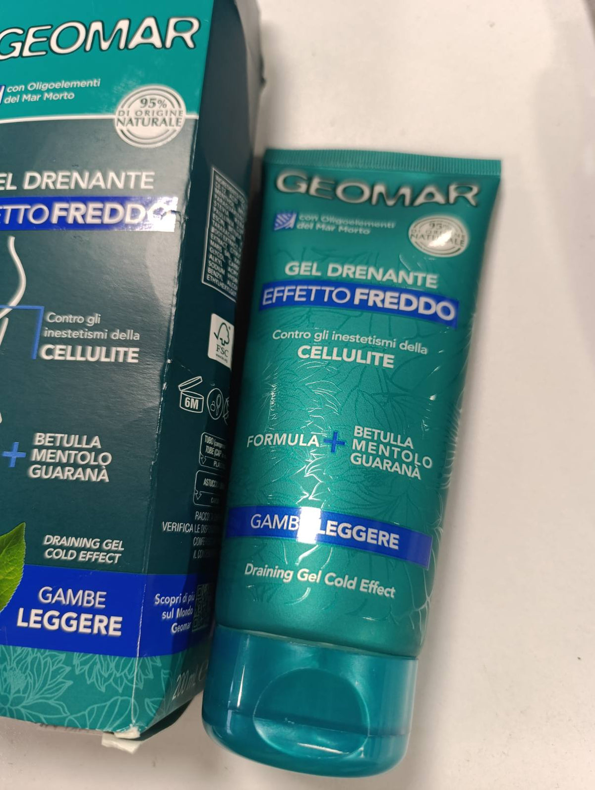 336960 - GEOMAR Xhel me Efekt të Ftohtë, 200 ml