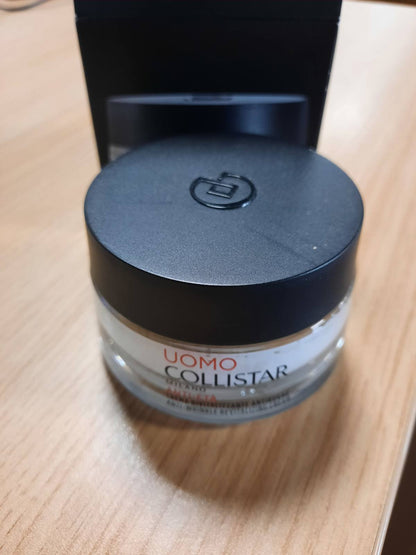 271332 - COLLISTAR Krem Rigjallërues Kundër Rrudhave për Meshkuj 50 ml, Jo i Yndyrshëm, Absorbohet Lehtë