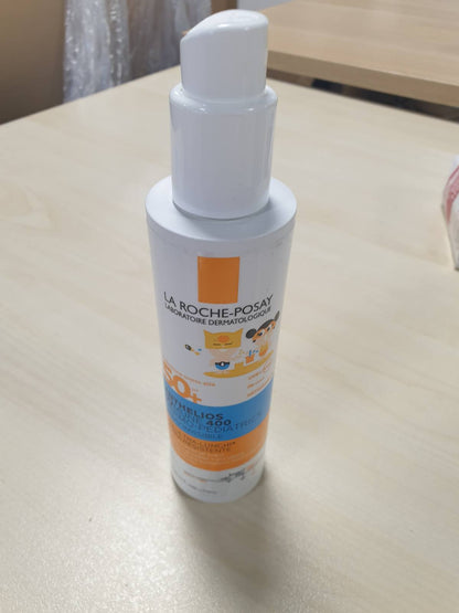 271544 - LA ROCHE-POSAY Anthelios UV Mune 400 Dermo-Pediatrics - Mbrojtje shumë e lartë për fëmijë, SPF 50+, Sprej i padukshëm për fytyrën, 200 ml