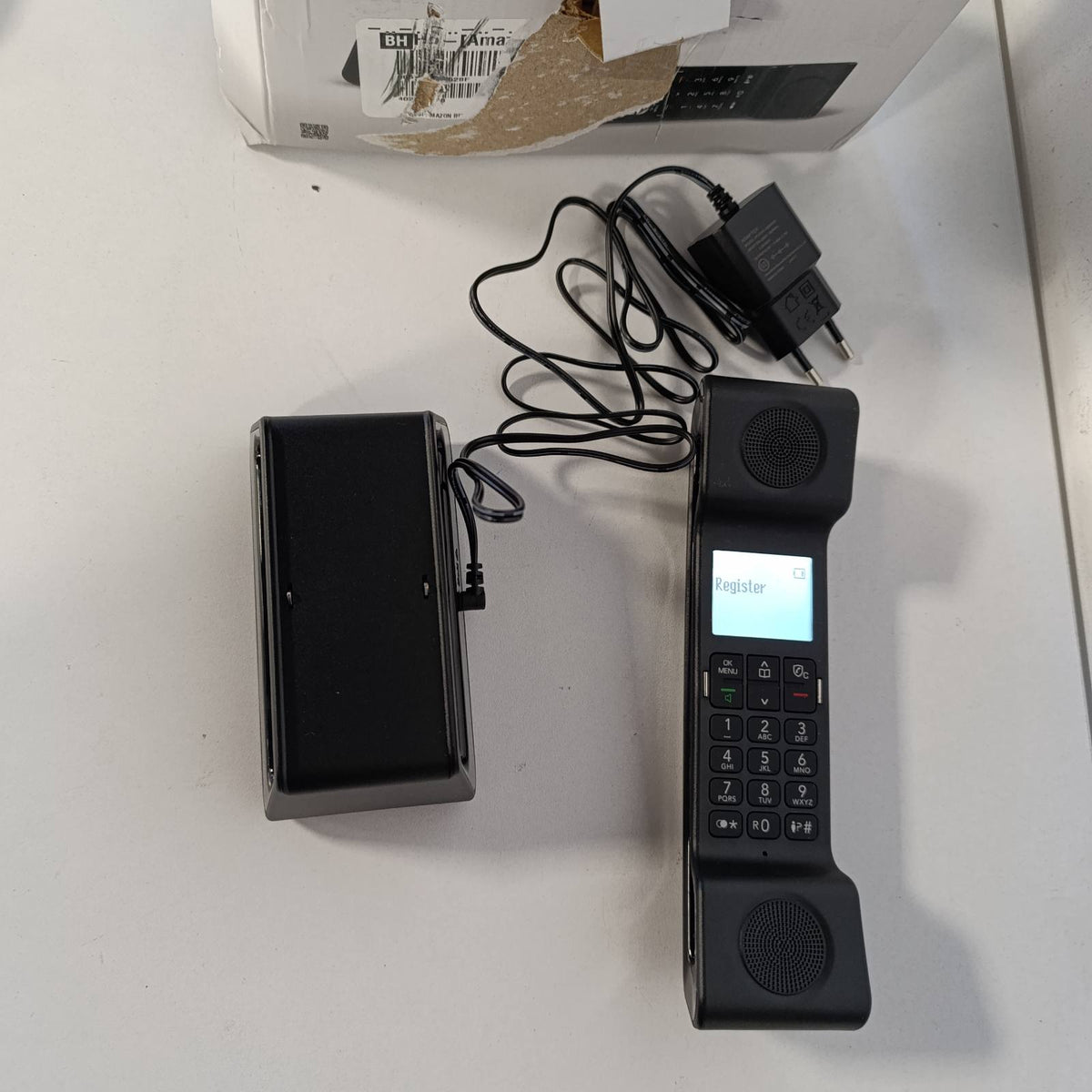 295936 - ALCATEL ePURE telefon shtesë për telefonat fiks DECT, dizajn i përjetshëm, instalim i lehtë, e zezë