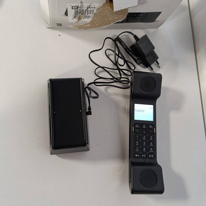 295936 - ALCATEL ePURE telefon shtesë për telefonat fiks DECT, dizajn i përjetshëm, instalim i lehtë, e zezë