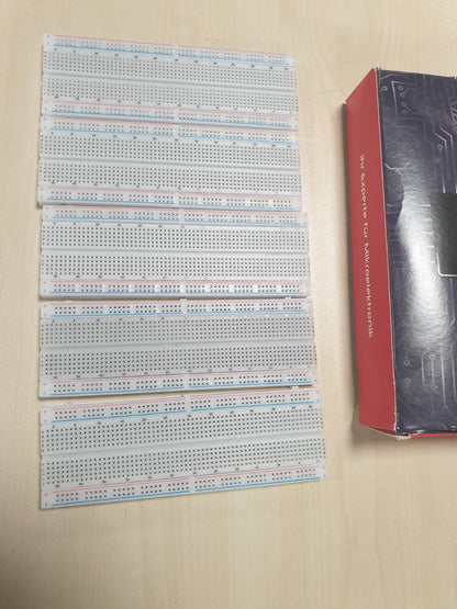 267302 - AZDELIVERY Pllakë Breadboard MB-102 5 x 830 kontakte, e pajtueshme me Arduino