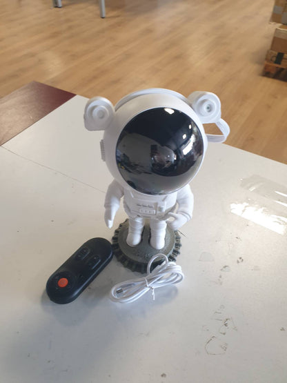 186045 - ASTRONAUT Projektor LED për Qiellin me Yje të Galaxy-t, me Kohëmatës dhe Telekomandë, Llambë Qielli të Natës, Dekorim Dhome estetik, Dhuratë për të rritur dhe adoleshentë, për Krishtlindje dhe Ditëlindje