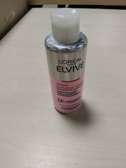 301337 - ELVIVE Glycolic Gloss, Trajtim Laminues me Acid Glikolik dhe Kompleks Gloss, 200 ml, për Shkëlqim dhe Riparim të Flokëve Porozë dhe të Tharë