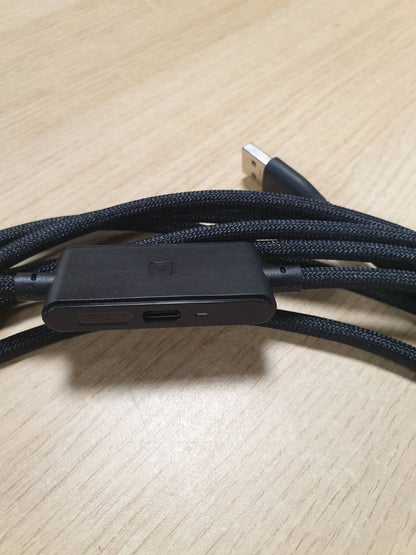 295852 - INIU Kabllo Link 5m me port karikimi, i pajtueshëm me Oculus Meta Quest 3s, Quest 3 2 1 Quest Pro dhe Pico 4, USB-C 2.5Gb
