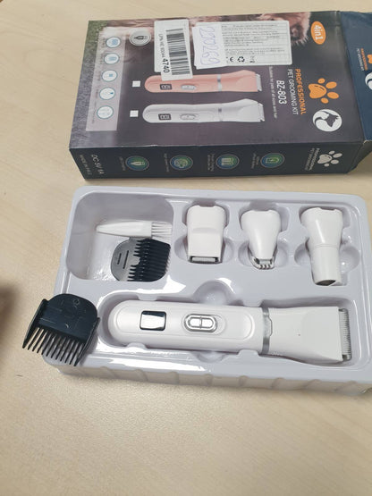 290269 - Makina prerëse për qen, 4-në-1, me ekran LED, rikarikueshme, për qen dhe mace