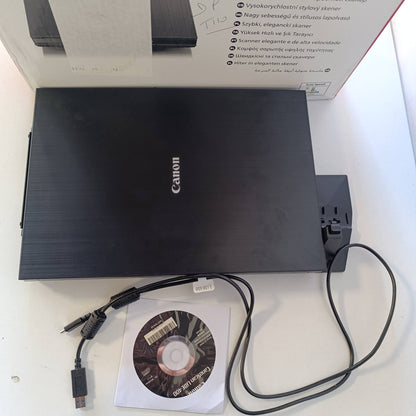 295528 - CANON Skaner Dokumentesh LiDE 400 (i Zi), USB Type-C, Funksionim me Një Prekje, Ideal për Shtëpi/Zyrë