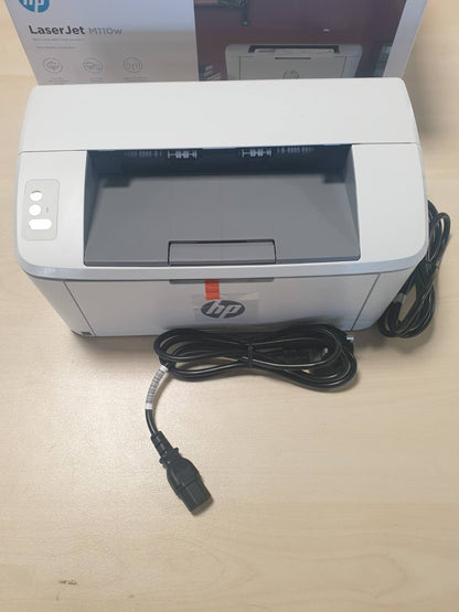 266102 - HP LASERJET M110W 7MD66F, Printer Lazer Monokrom A4, Printim Bardh e Zi Manual Dupleks, 20 faqe/min, Wi-Fi, HP Smart, i Bardhë