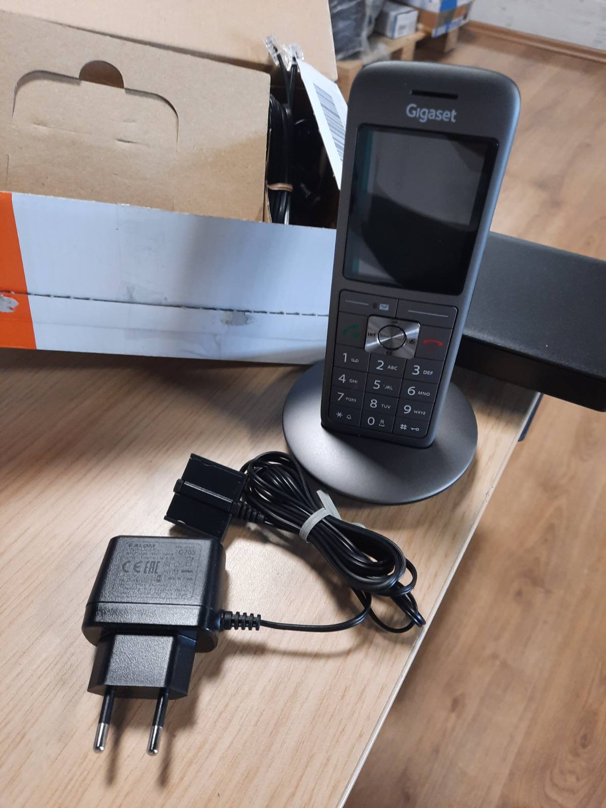 295586 - GIGASET CL660 SOLO - Telefon fiks pa tel - Gri antracite