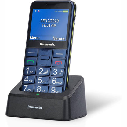 239544 - PANASONIC KX-TU155, Telefon celular, GSM / Dual Band, Memorie: 32 GB, Ekran TFT 2.4 inç, Kamera 0.3 MP, Blu