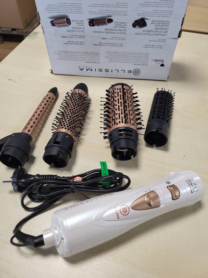 275209 - BELLISSIMA Furçë tharëse flokësh My Pro GH18 1100, tharje profesionale me maja qeramike, sistem tharjeje dhe stilimi 5-në-1, 2 kombinime ajri/temperature