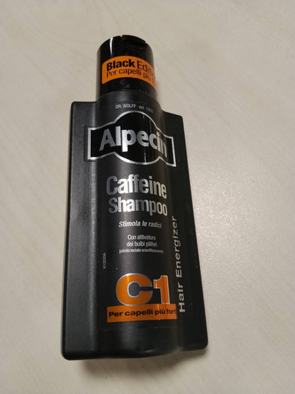 337130 - ALPECIN Shampo Caffeine C1 Black Edition 250ml, Kundër rënies së flokëve për burra
