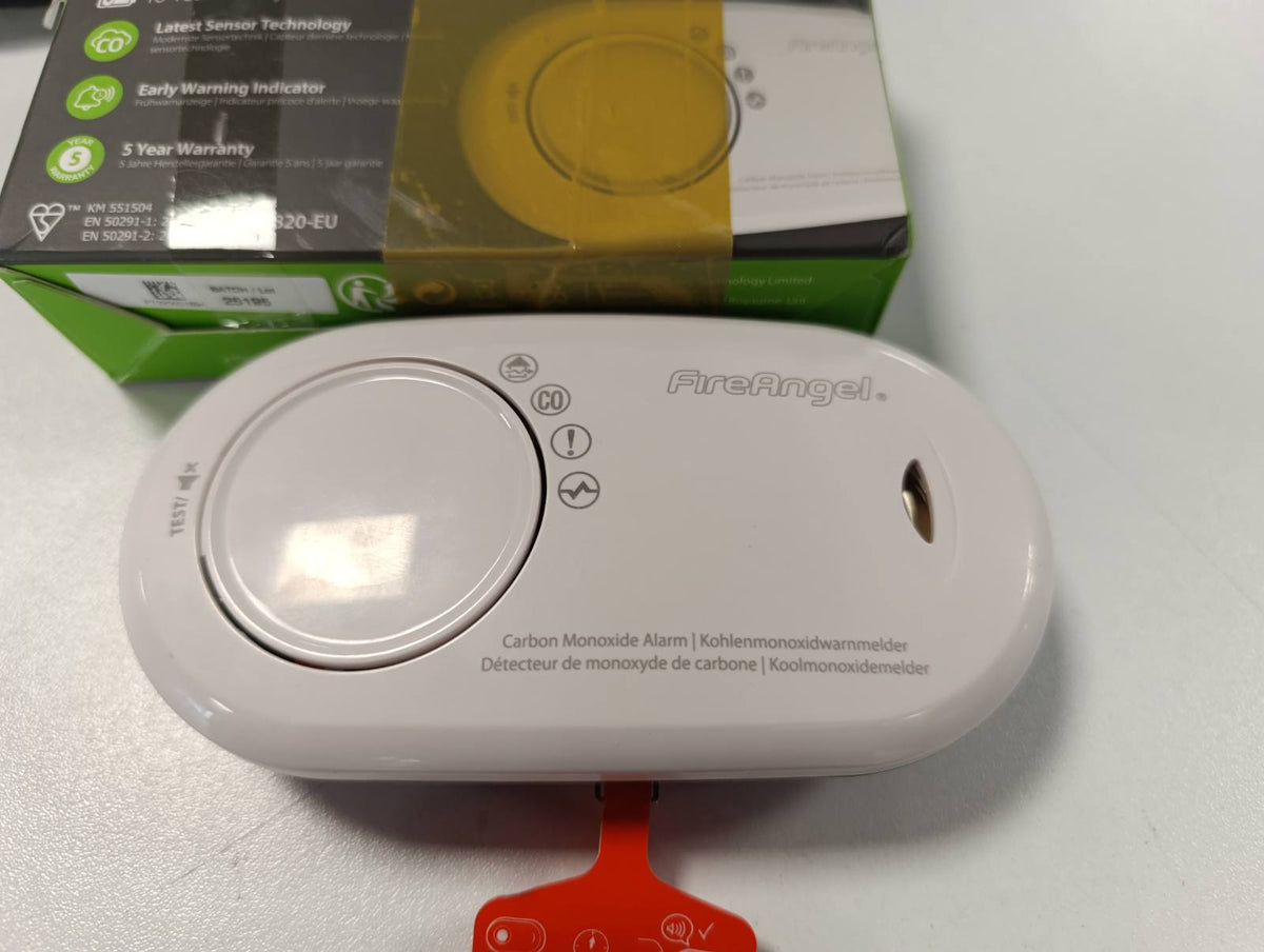 313067 - FIREANGEL Detektor i monoksidit të karbonit FA3820, Sensor CO, Bateri e mbyllur 10-vjeçare