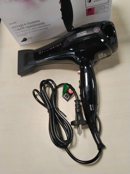 303139 - BELLISSIMA Tharëse flokësh S9 2300, 2200 W, me grykë përqendrimi
