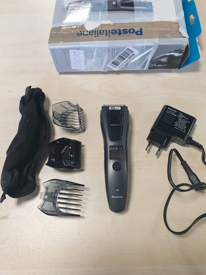 298010 - PANASONIC Makinë prerëse flokësh ER-GB62-H503, portative pa tel, e papërshkueshme nga uji, 39 cilësime gjatësie, 3 aksesorë, gri mat