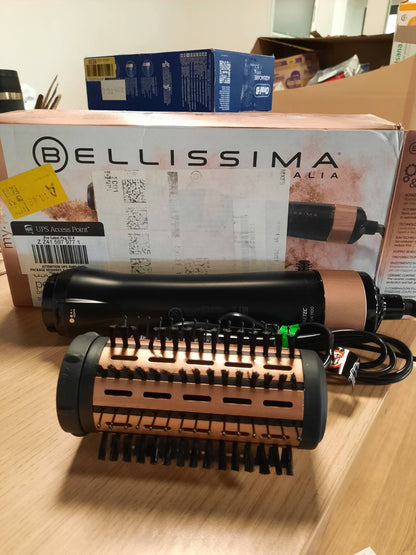 292651 - BELLISSIMA Imetec My Pro Revolution BHS4 1100, Furçë me Ajër të Nxehtë, 1000 W, Veshje Qeramike, 2 Furça 40 dhe 50 mm