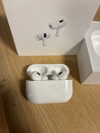266036 - KUFJE pa tel APPLE AirPods Pro 2, Bluetooth, Anulim Aktiv i Zhurmës, Audio 3D, Tingull Hi-Fi, Çip H2, Karikim USB-C