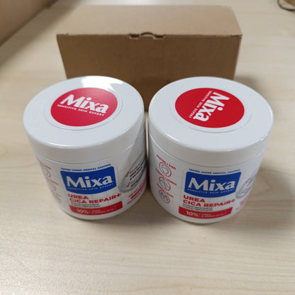 294132 - MIXA Krem trupi me ure dhe Cica Repair+, 400 ml x2, për lëkurë shumë të thatë me 10% [Ure + Pantenol], I përshtatshëm për lëkurë të ndjeshme