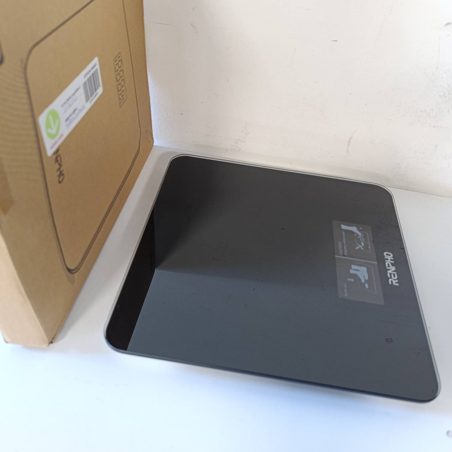 294189 - RENPHO Peshore Elektronike Banjo me Ekran LED, Peshë Maks. 180 kg, Saktësi 50 g, E Zezë