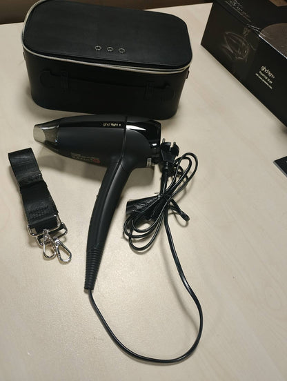292206 - GHD Flight+, Tharëse flokësh për udhëtim me qese (e zezë)