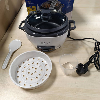 277448 - RUSSELL HOBBS Tenxhere Elektrike për Oriz - 1.2 kg (6 Porcione, 300 W, 27030)