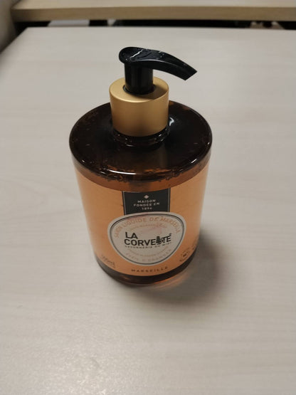 301186 - LA CORVETTE - Sapun i lëngshëm La Corvette Orange Blossom - 500 ml - Sapun për duar dhe trup - 96% përbërës me origjinë natyrale