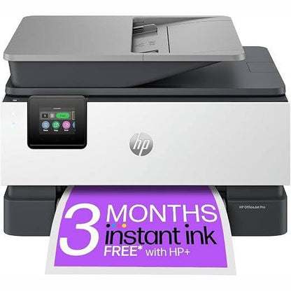 255014 - HP - Printeri OFFICEJET PRO 9120E 403X8B, Shumëfunksional me Ngjyra A4, Dupleksim Automatik, 22 faqe/min, Wi-Fi, 3 Muaj Bojë e Menjëhershme e Përfshirë, Gri