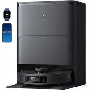 267552 - ECOVACS Fshëse Robotike DEEBOT T30S PRO me Mop, Fuqi Thithjeje 11,000 Pa, Teknologji ZeroTangle, Mop me Ujë të Nxehtë 70Â°C, Pastrim i Skajve me TruEdgeâ„¢, Bateri 6,400 mAh, Shmangie Pengesash me Inteligjencë Artificiale