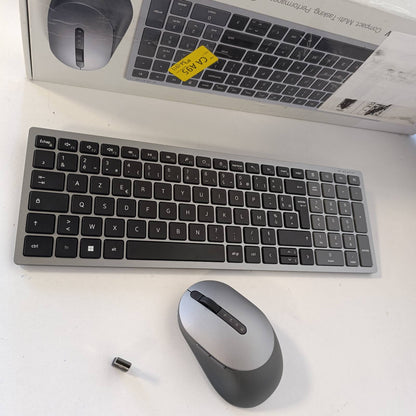 295084 - DELL Tastierë dhe Maus Pa Tel KM7120W - Frëngjisht (AZERTY)