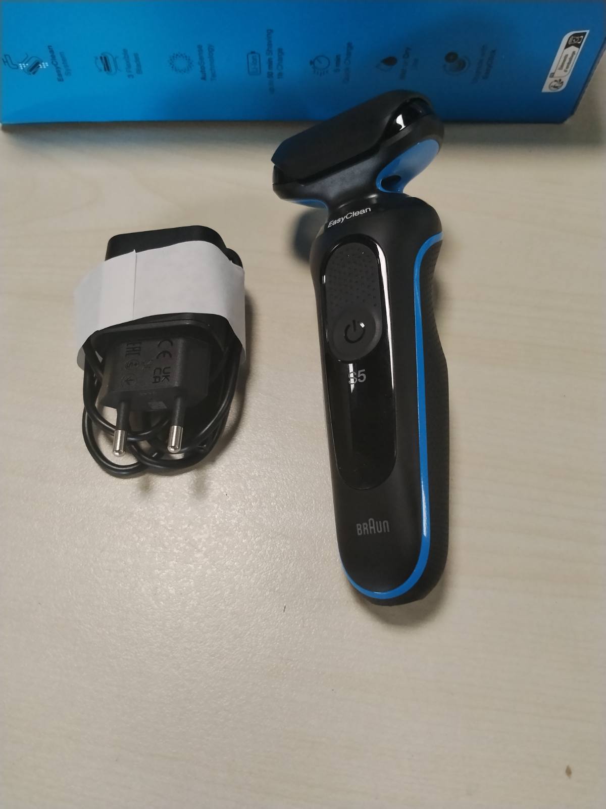 297895 - BRAUN Makinë rroje elektrike për meshkuj Seria 5, model 51-B1000s, ngjyra blu