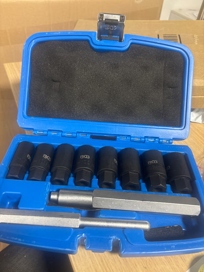 288568 - BGS 8656 | Kit për Heqjen e Bllokimit të Rrotave | 10 copë | Pa dëmtime | Transmision me çift rrotullues të lartë