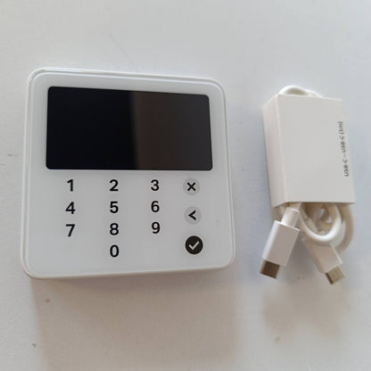 296113 - SUMUP Terminali i Kartave Solo Lite, Lexues Kartash Mobile për Kartat e Debitit, Kartat e Kreditit, Apple Pay dhe Google Pay, Pa kontakt, Bluetooth, Dizajn Kompakt
