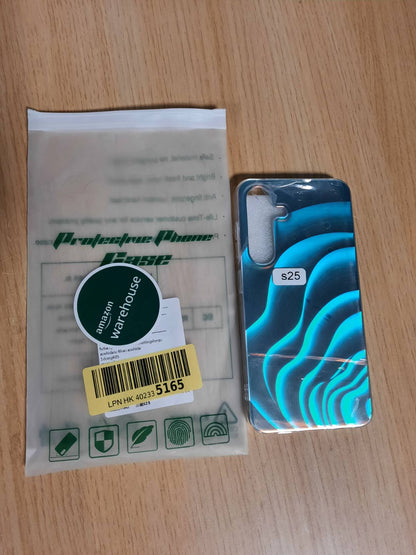274180 - 2BUySHOP Mbulesë mbrojtëse për Samsung Galaxy S25, rezistente ndaj goditjeve, holografike ylbertë, PC, efekt ndryshimi ngjyre